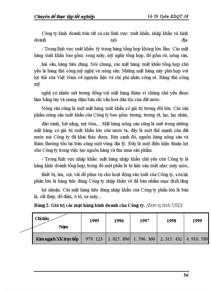 image for page Một số biện pháp thúc đẩy hoạt động xuất khẩu ở Công ty Thương mại và thảm may Hà Nội
