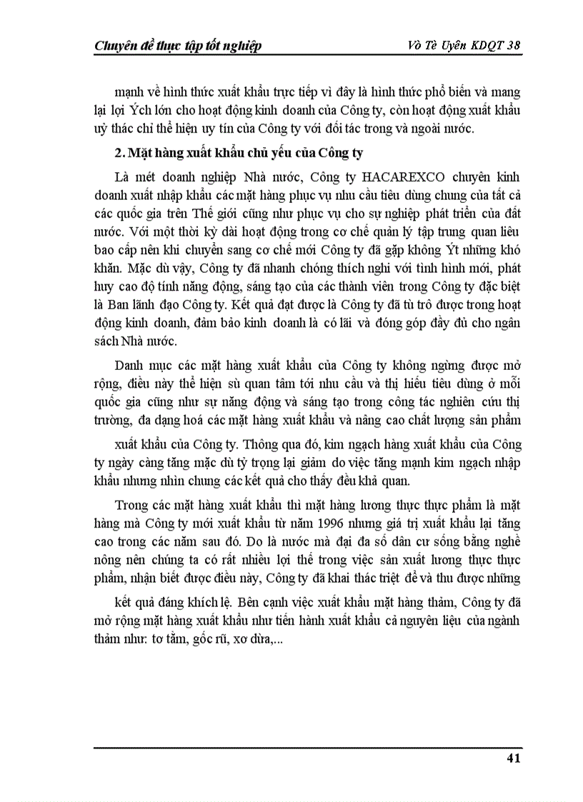 image for page Một số biện pháp thúc đẩy hoạt động xuất khẩu ở Công ty Thương mại và thảm may Hà Nội