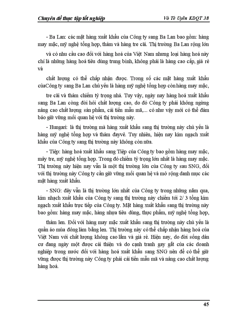 image for page Một số biện pháp thúc đẩy hoạt động xuất khẩu ở Công ty Thương mại và thảm may Hà Nội