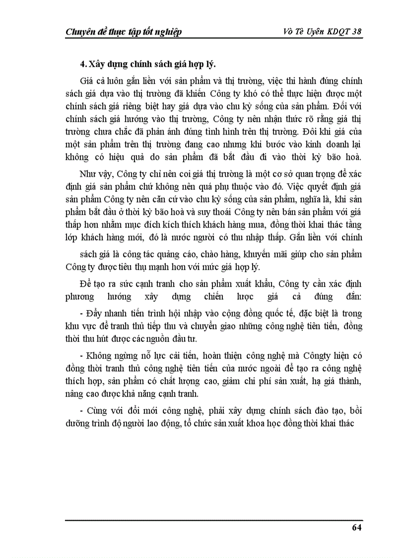 image for page Một số biện pháp thúc đẩy hoạt động xuất khẩu ở Công ty Thương mại và thảm may Hà Nội