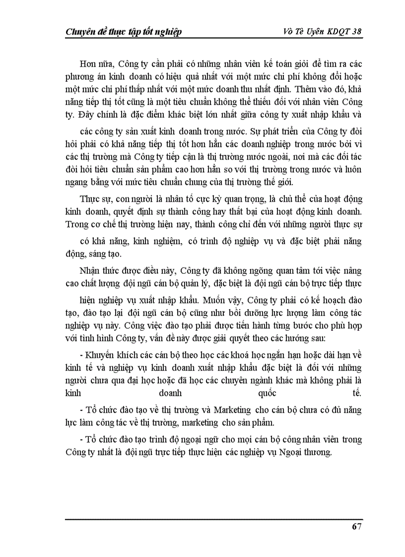 image for page Một số biện pháp thúc đẩy hoạt động xuất khẩu ở Công ty Thương mại và thảm may Hà Nội