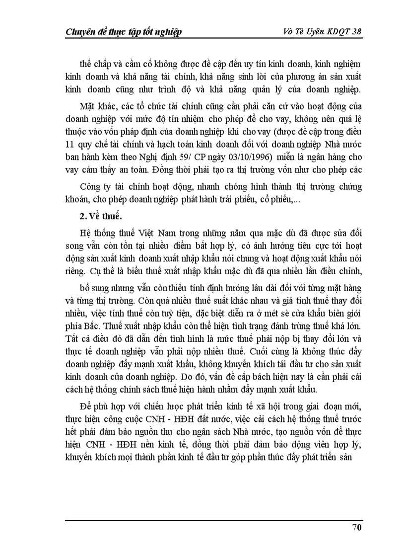 image for page Một số biện pháp thúc đẩy hoạt động xuất khẩu ở Công ty Thương mại và thảm may Hà Nội