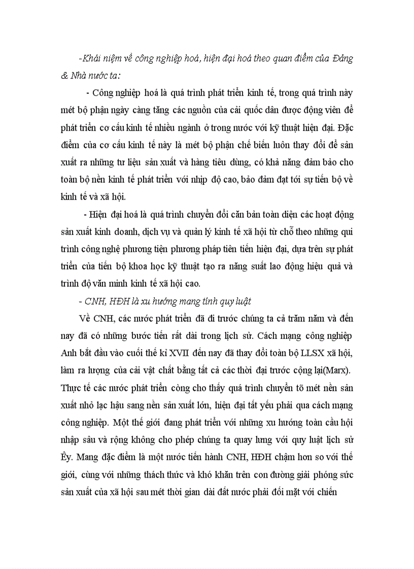 image for page Đề cương tiểu luận triết học: Luận chứng chủ trương phát triển Khoa học&Công nghệ cùng với Giáo dục&Đào tạo là những quốc sách hàng đầu để thực hiện thành công sự nghiệp Công nghiệp hoá,Hiện đại hoá ở Việt Nam.