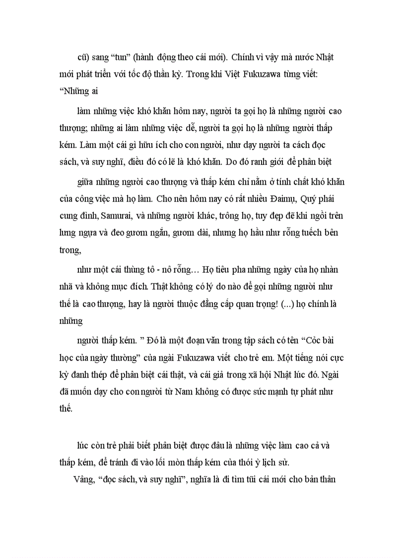 image for page Đề cương tiểu luận triết học: Luận chứng chủ trương phát triển Khoa học&Công nghệ cùng với Giáo dục&Đào tạo là những quốc sách hàng đầu để thực hiện thành công sự nghiệp Công nghiệp hoá,Hiện đại hoá ở Việt Nam.