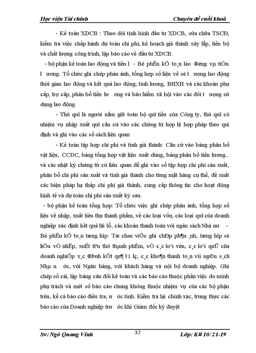 image for page Kế toán bán hàng và xác định kết quả bán hàng ở Công ty cổ phần vải sợi may mặc Miền Bắc