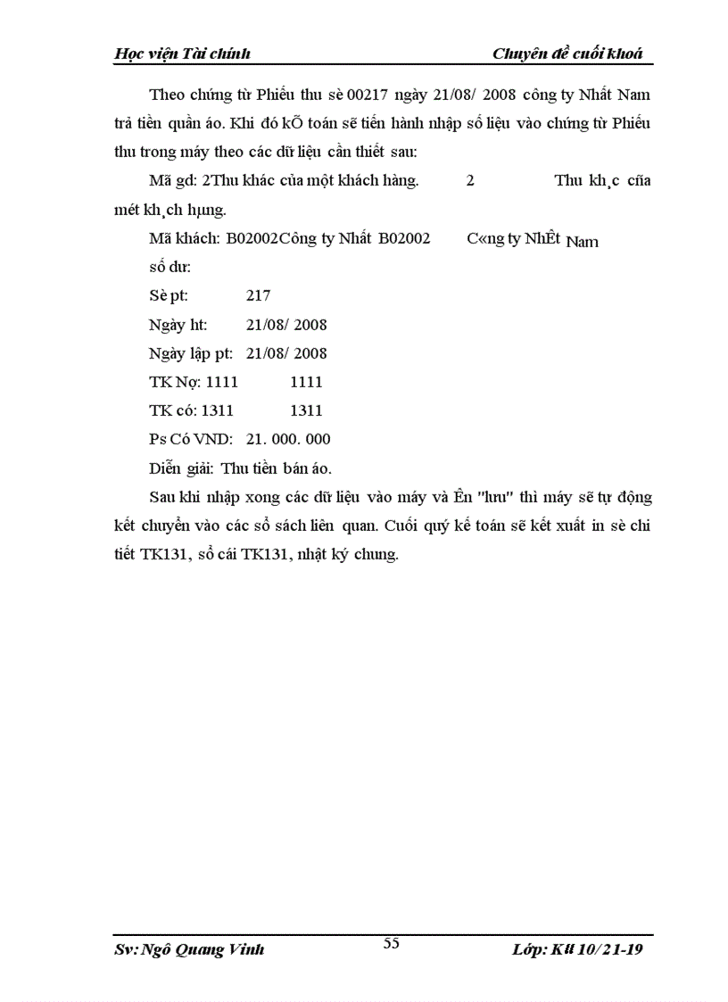image for page Kế toán bán hàng và xác định kết quả bán hàng ở Công ty cổ phần vải sợi may mặc Miền Bắc