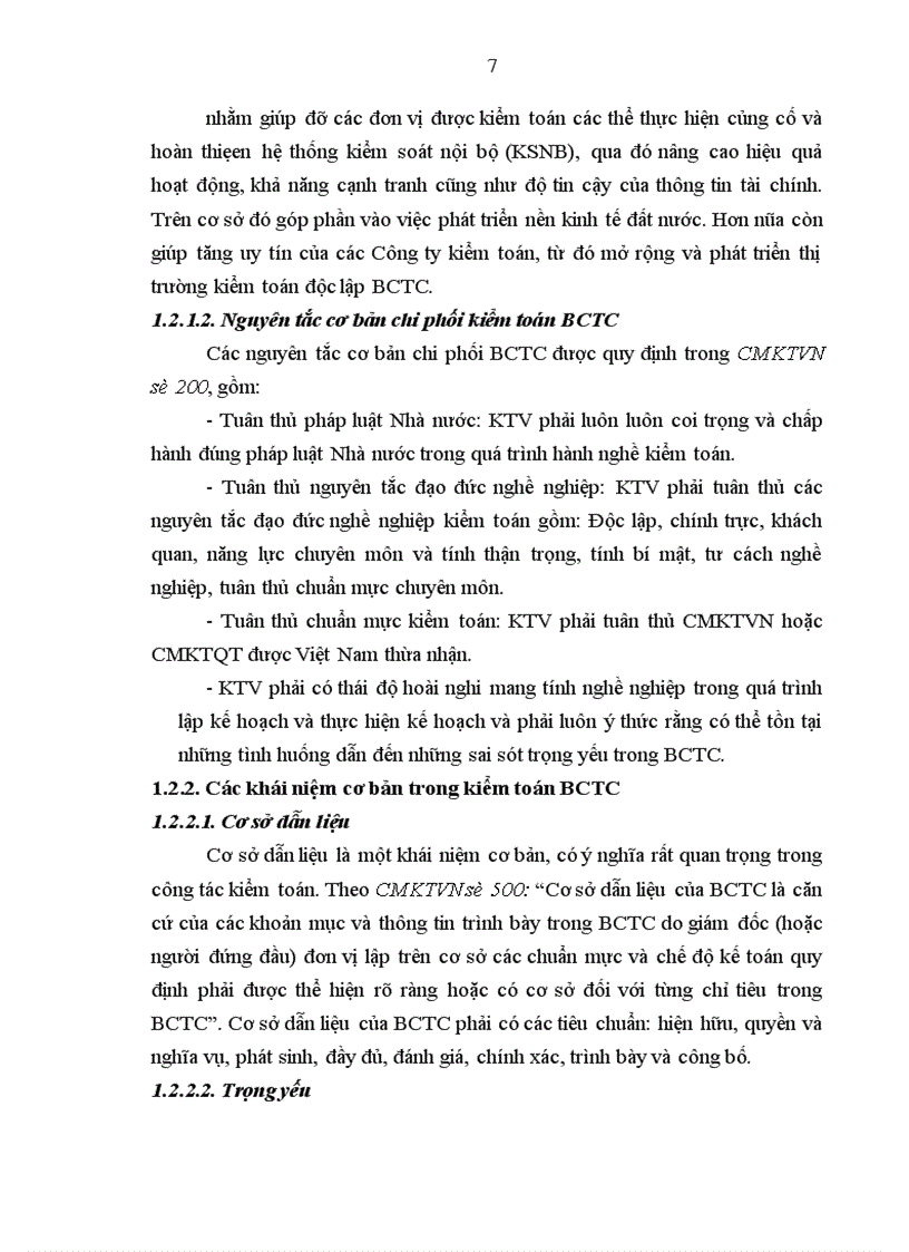 image for page Vận dụng hệ thống chuẩn mực kiểm toán trong quy trình kiểm toán độc lập BCTC ở các Công ty kiểm toán độc lập tại Việt Nam