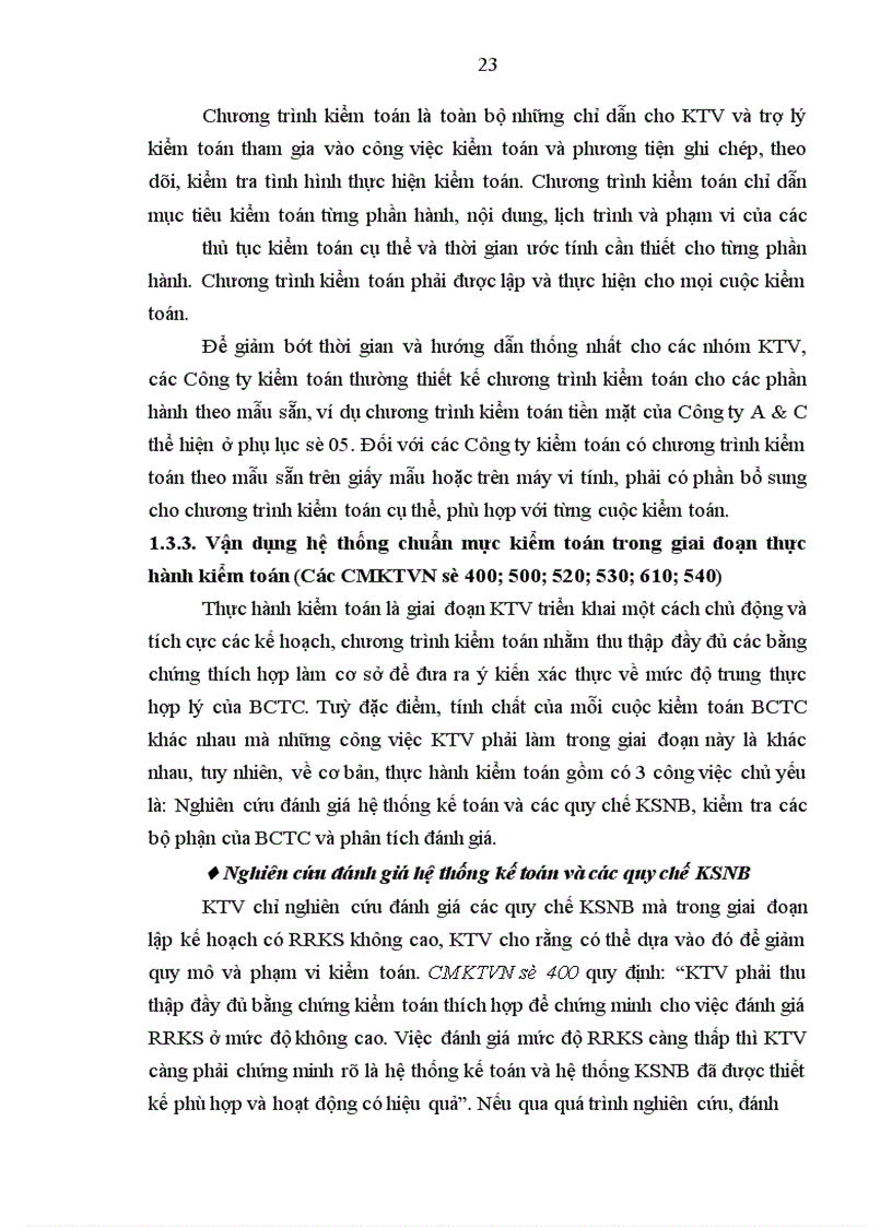 image for page Vận dụng hệ thống chuẩn mực kiểm toán trong quy trình kiểm toán độc lập BCTC ở các Công ty kiểm toán độc lập tại Việt Nam
