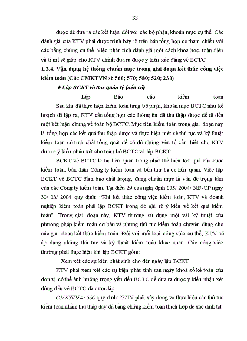image for page Vận dụng hệ thống chuẩn mực kiểm toán trong quy trình kiểm toán độc lập BCTC ở các Công ty kiểm toán độc lập tại Việt Nam
