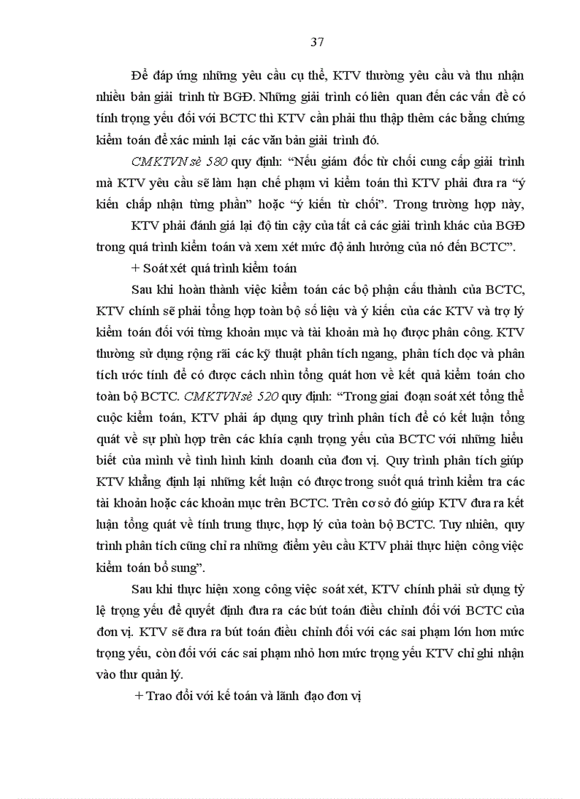 image for page Vận dụng hệ thống chuẩn mực kiểm toán trong quy trình kiểm toán độc lập BCTC ở các Công ty kiểm toán độc lập tại Việt Nam