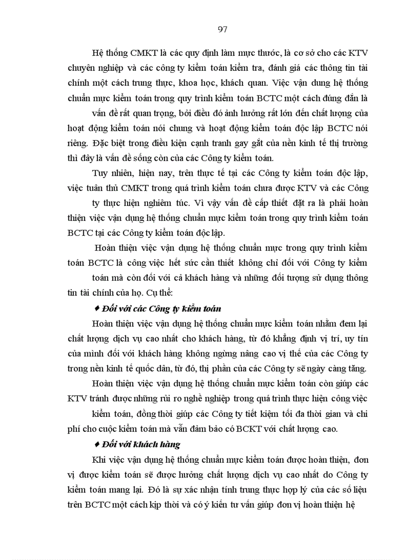 image for page Vận dụng hệ thống chuẩn mực kiểm toán trong quy trình kiểm toán độc lập BCTC ở các Công ty kiểm toán độc lập tại Việt Nam