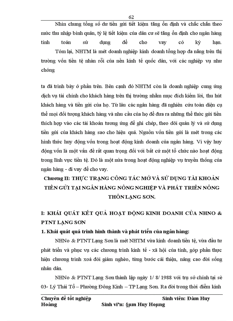 image for page Giải pháp mở và sử dụng tài khoản tiền gửi nhằm tăng cường huy động vốn tại Ngân hàng Nông nghiệp và Phát triển Nông thôn Lạng Sơn