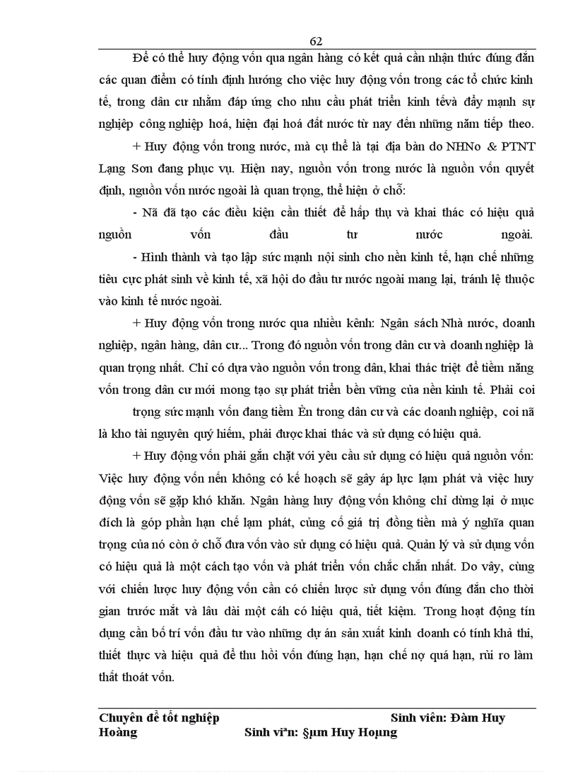image for page Giải pháp mở và sử dụng tài khoản tiền gửi nhằm tăng cường huy động vốn tại Ngân hàng Nông nghiệp và Phát triển Nông thôn Lạng Sơn