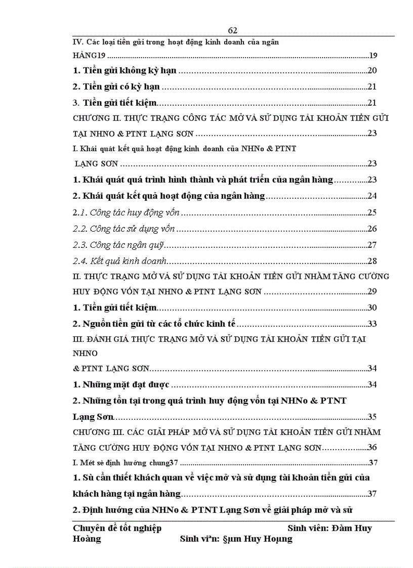 image for page Giải pháp mở và sử dụng tài khoản tiền gửi nhằm tăng cường huy động vốn tại Ngân hàng Nông nghiệp và Phát triển Nông thôn Lạng Sơn