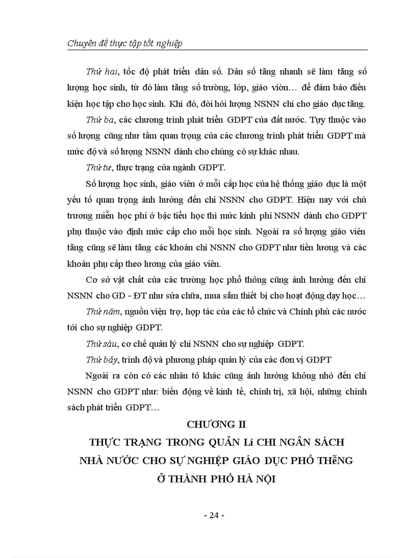 image for page Giải pháp hoàn thiện và đổi mới công tác quản lý chi ngân sách nhà nước cho giáo dục phổ thông ở thành phố hà nội