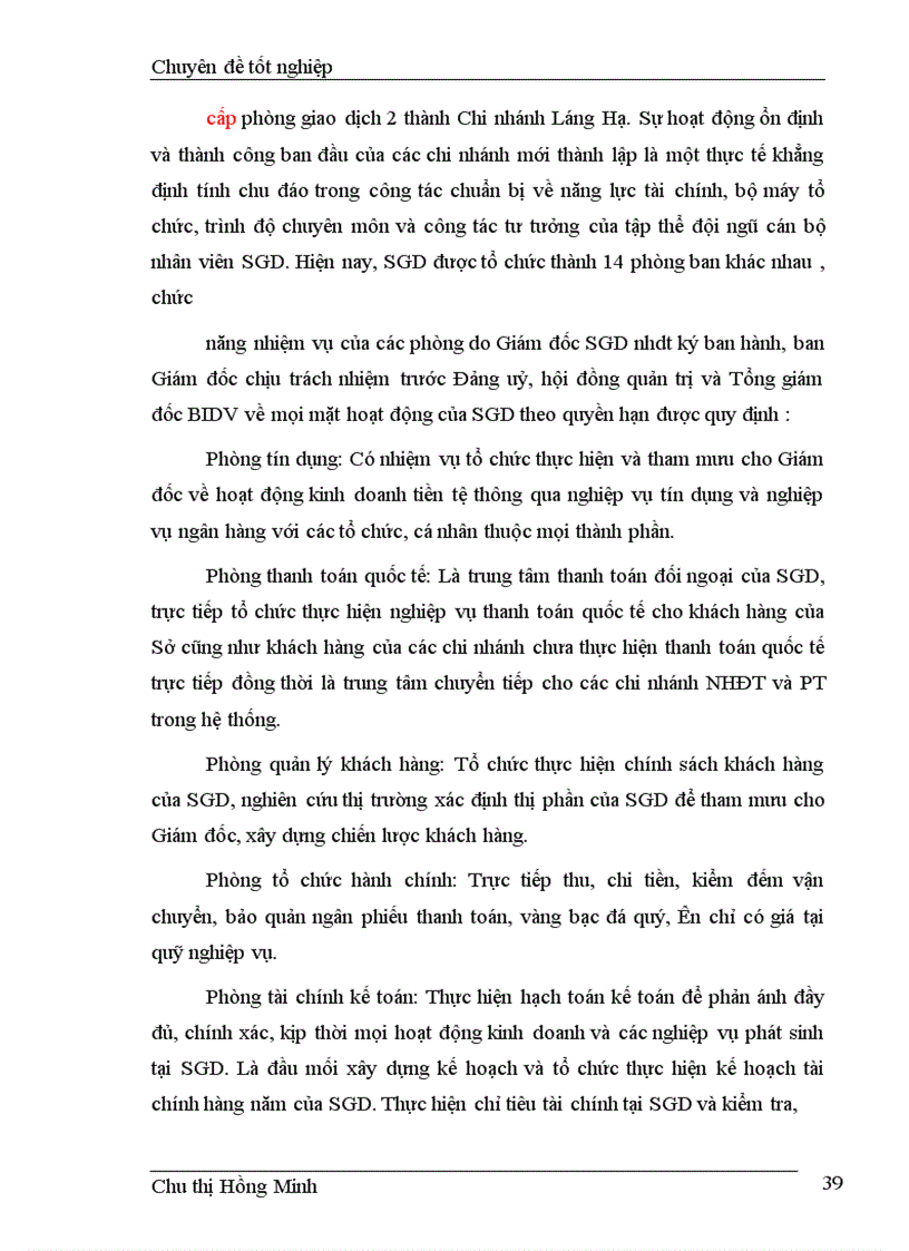 image for page Giải pháp nâng cao chất lượng thẩm định tài chính dự án tại Sở giao dịch I, Ngân hàng đầu tư và phát triển Việt Nam