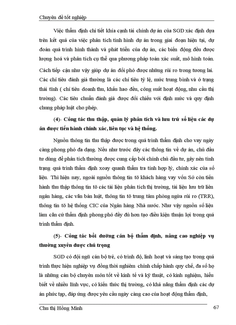 image for page Giải pháp nâng cao chất lượng thẩm định tài chính dự án tại Sở giao dịch I, Ngân hàng đầu tư và phát triển Việt Nam