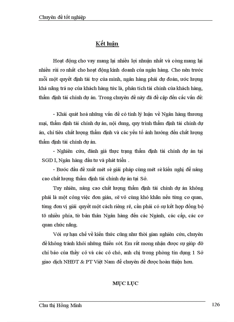 image for page Giải pháp nâng cao chất lượng thẩm định tài chính dự án tại Sở giao dịch I, Ngân hàng đầu tư và phát triển Việt Nam