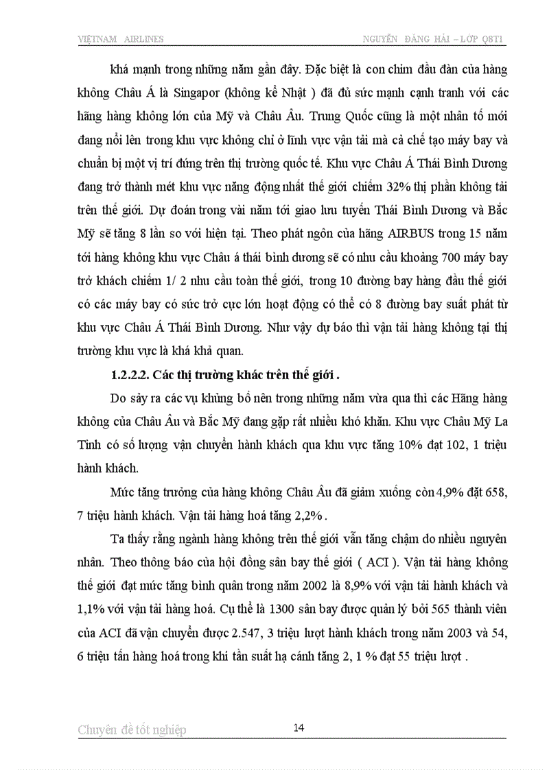 image for page Một số biện pháp nhằm duy trì và mở rộng thị trường vận chuyển hành khách của hàng không quốc gia Việt Nam