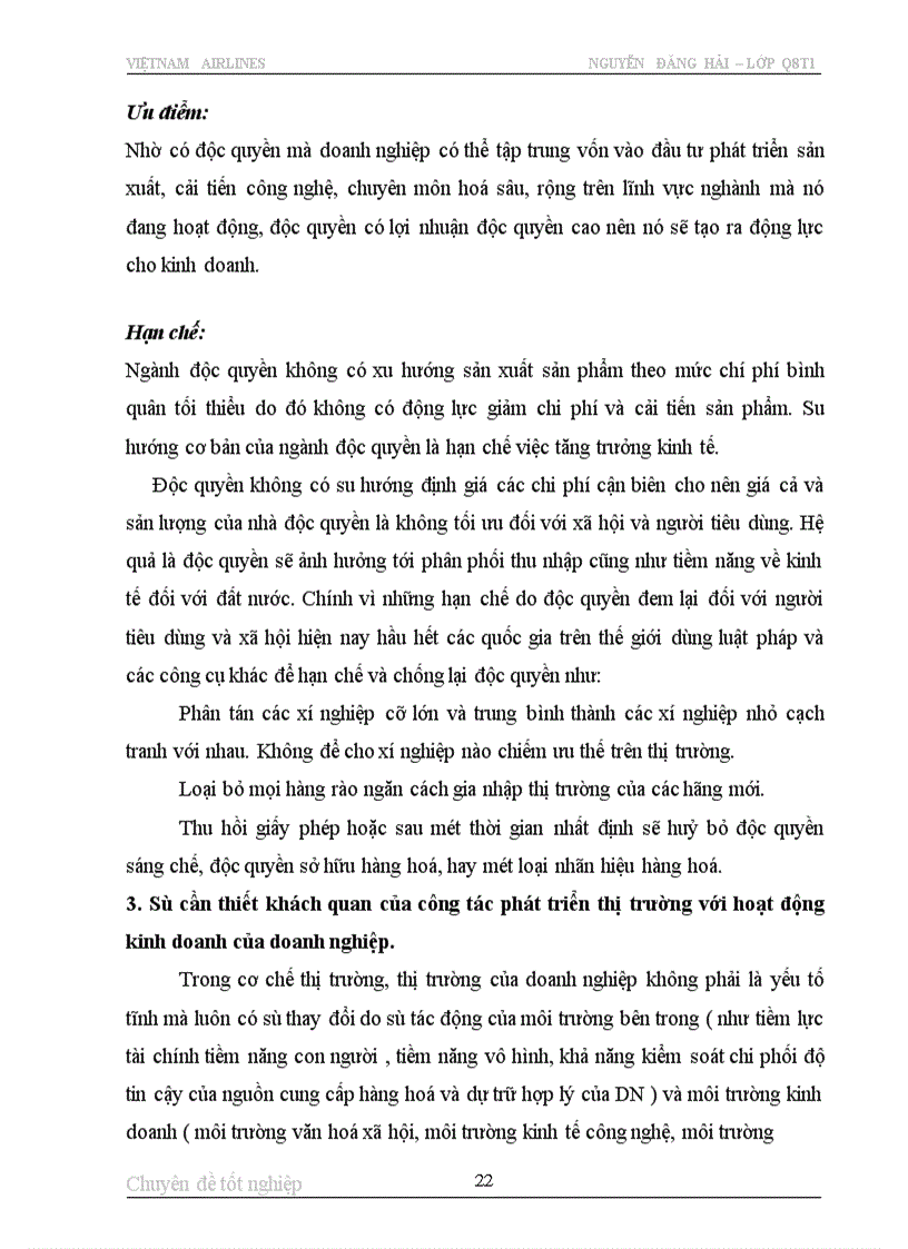 image for page Một số biện pháp nhằm duy trì và mở rộng thị trường vận chuyển hành khách của hàng không quốc gia Việt Nam