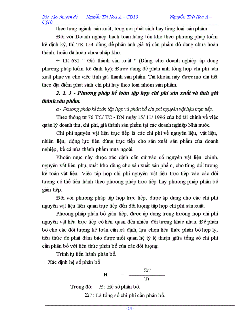 image for page Công tác tổ chức kế toán chi phí sản xuất và tính giá thành sản phẩm tại Công ty Sơn Tổng Hợp Hà Nội