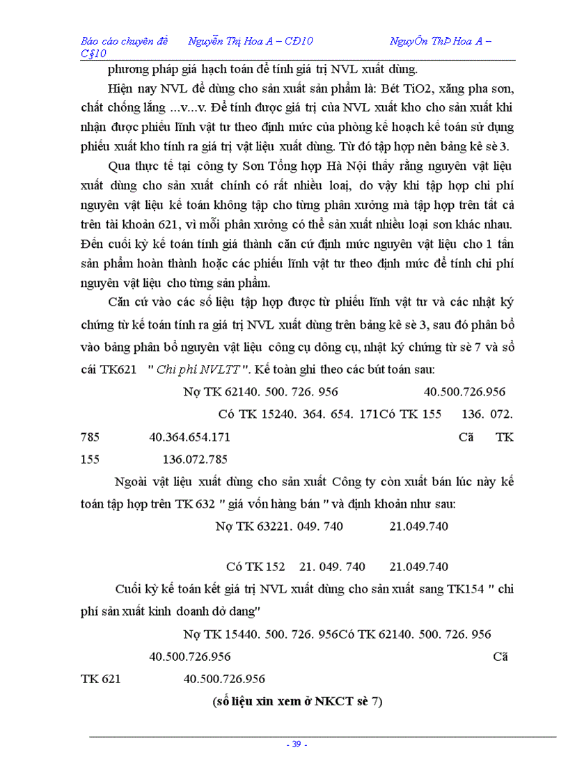 image for page Công tác tổ chức kế toán chi phí sản xuất và tính giá thành sản phẩm tại Công ty Sơn Tổng Hợp Hà Nội