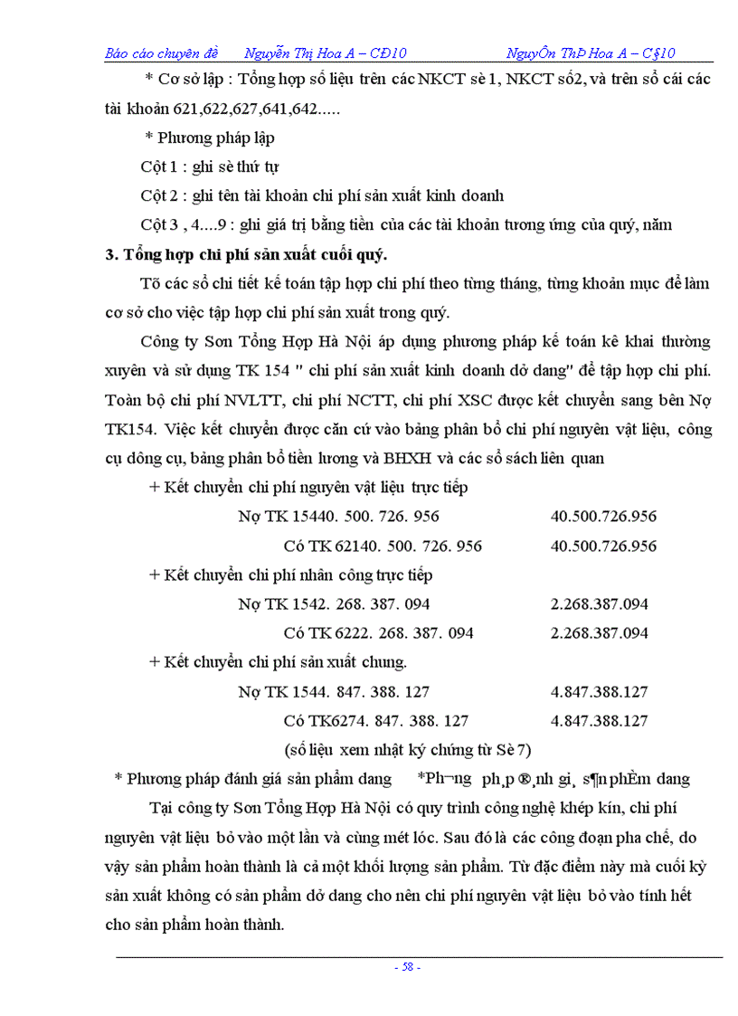 image for page Công tác tổ chức kế toán chi phí sản xuất và tính giá thành sản phẩm tại Công ty Sơn Tổng Hợp Hà Nội