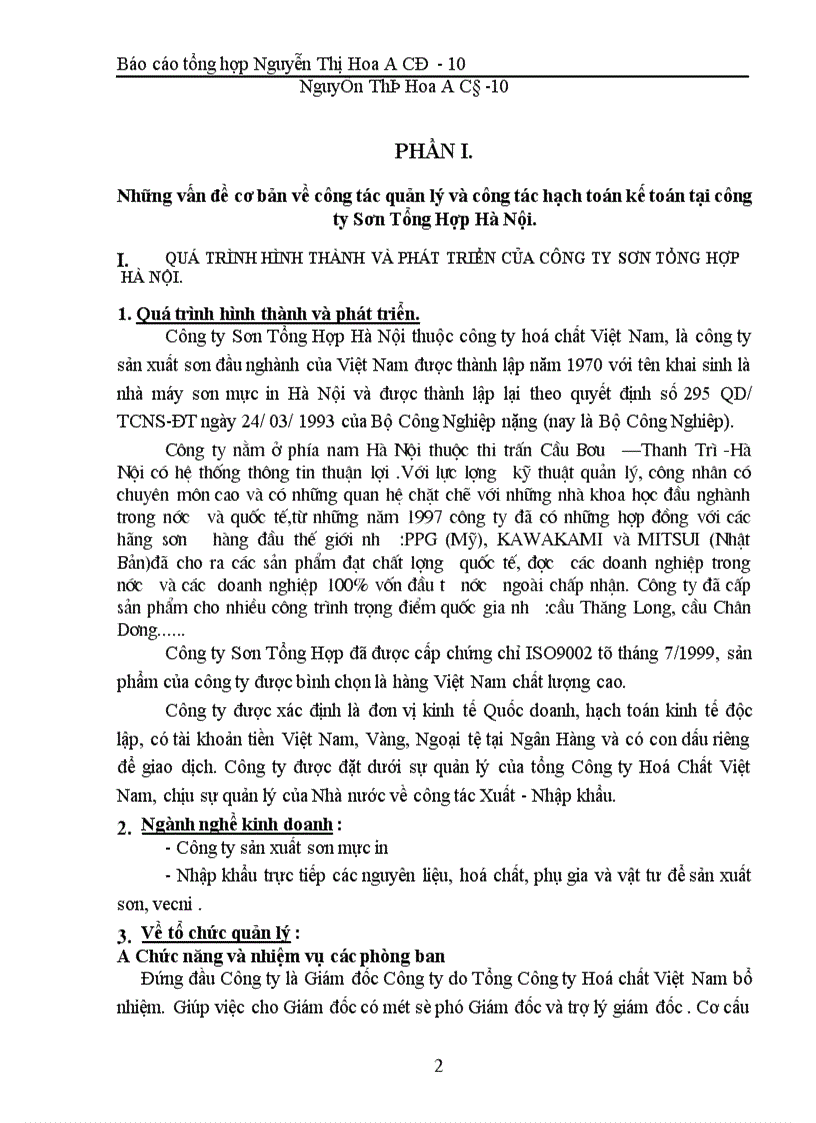 image for page Hoàn thiện công tác hạch toán kế toán ở Công ty Sơn tổng hợp Hà nội.