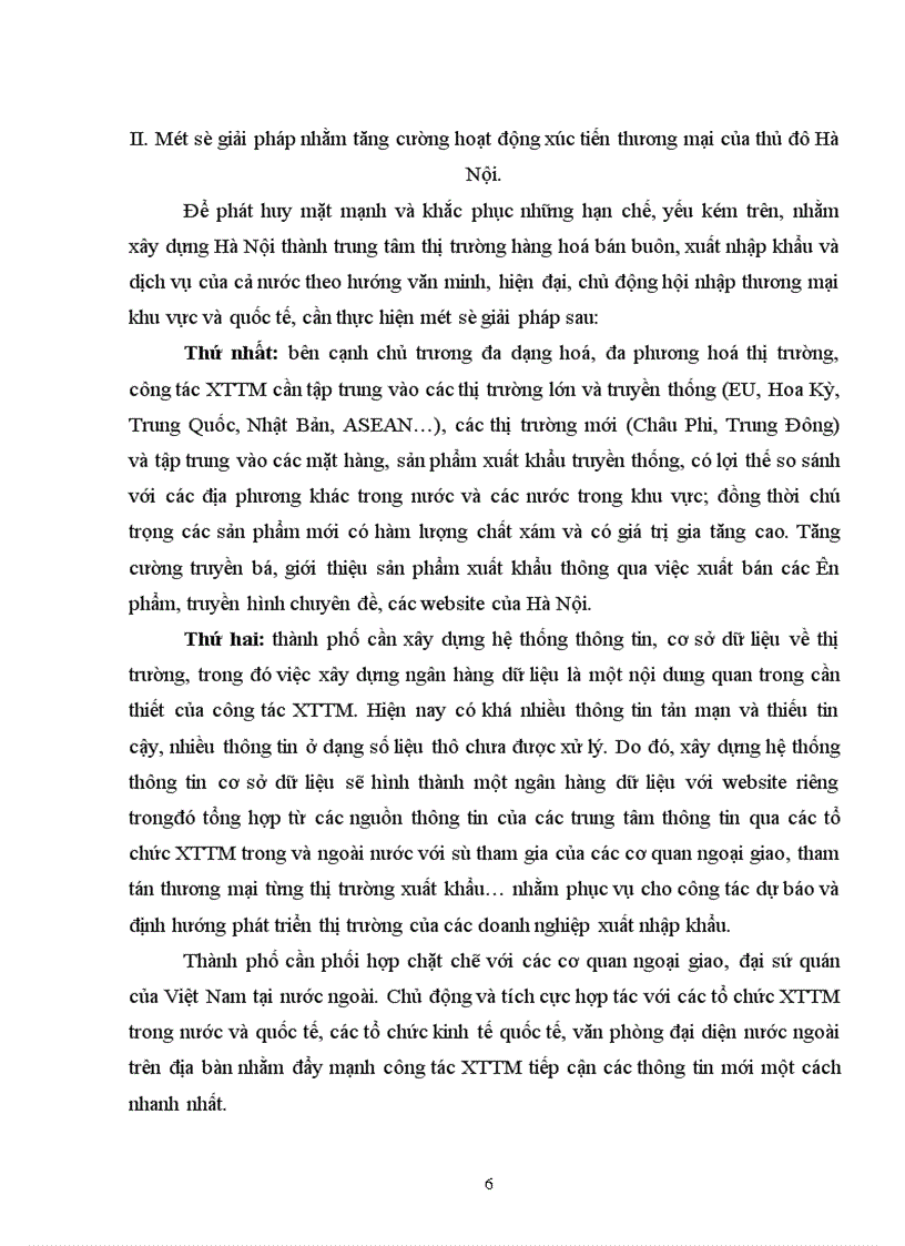 image for page Xúc tiến thương mại trong kinh doanh xuất nhập khẩu của thủ đô hà nội - thực trạng và giải pháp thúc đẩy