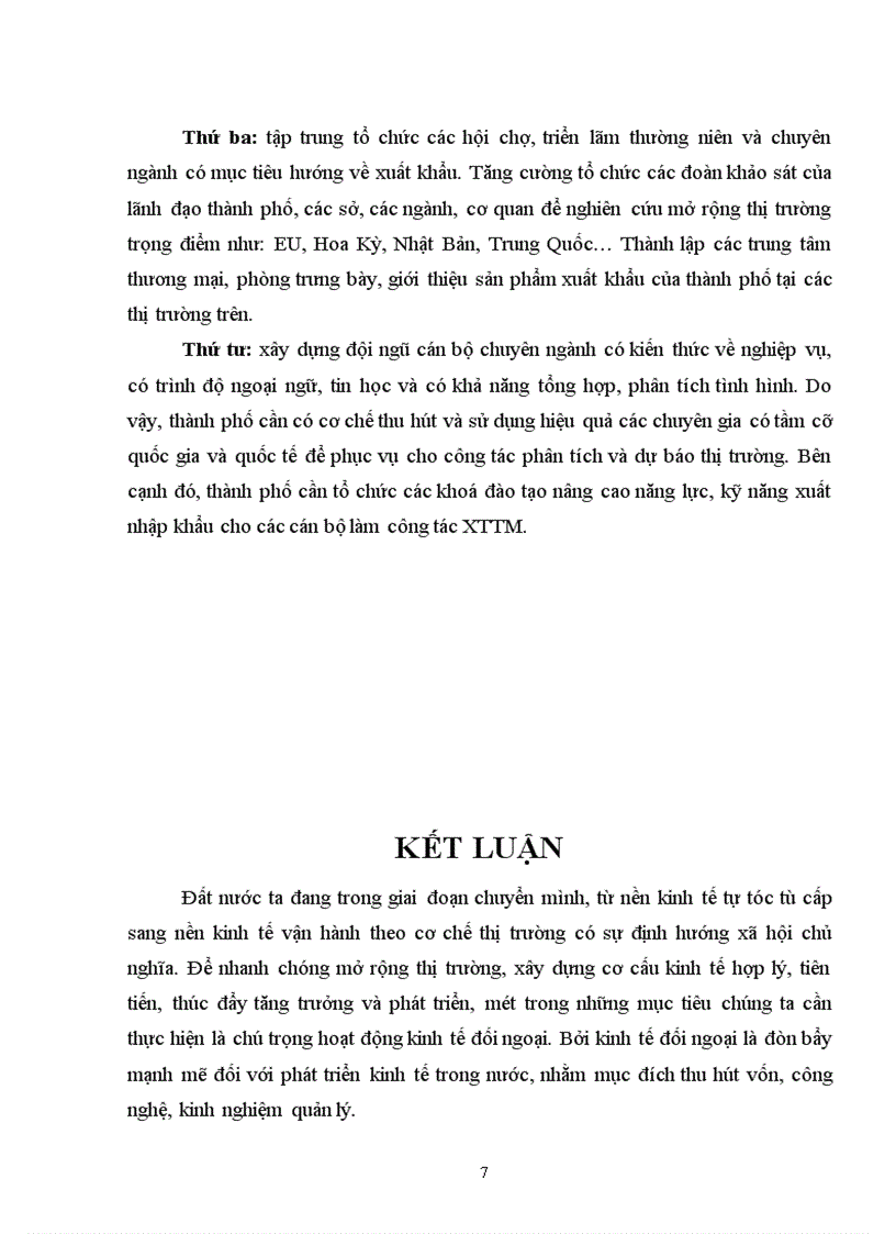 image for page Xúc tiến thương mại trong kinh doanh xuất nhập khẩu của thủ đô hà nội - thực trạng và giải pháp thúc đẩy