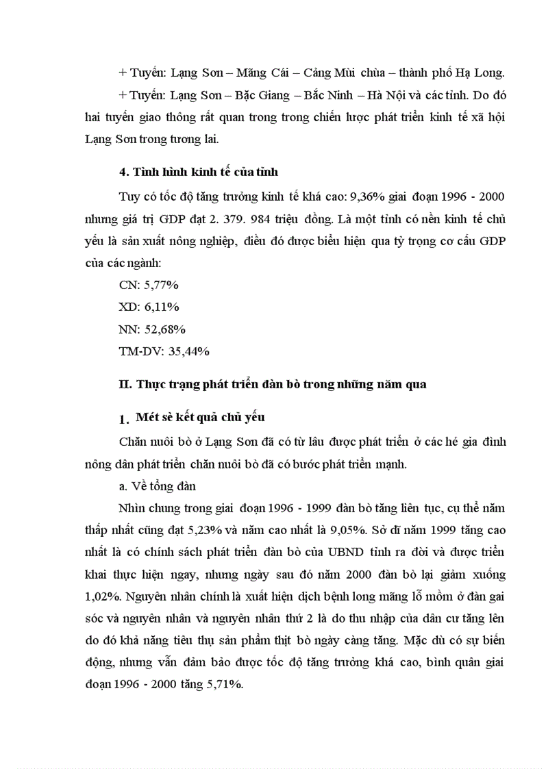 image for page Những giải pháp kinh tế chủ yếu phát triển chăn nuôi bò ở tỉnh Lạng Sơn trong thời kỳ 2001-2010