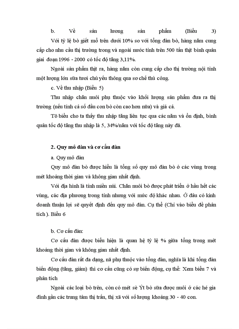 image for page Những giải pháp kinh tế chủ yếu phát triển chăn nuôi bò ở tỉnh Lạng Sơn trong thời kỳ 2001-2010
