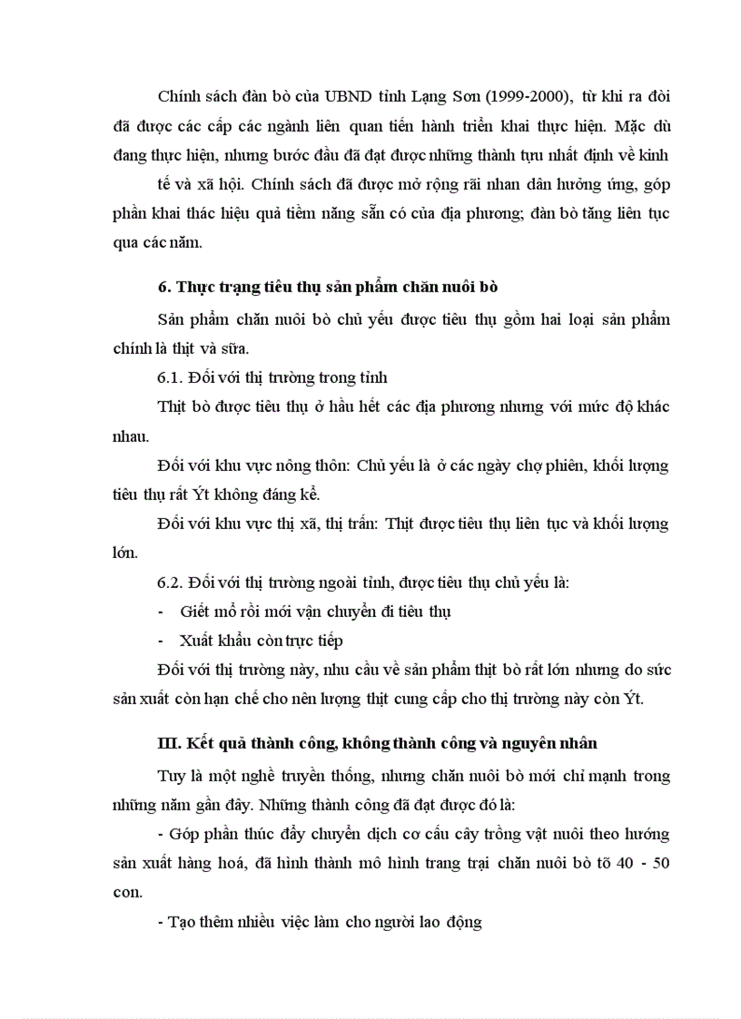 image for page Những giải pháp kinh tế chủ yếu phát triển chăn nuôi bò ở tỉnh Lạng Sơn trong thời kỳ 2001-2010