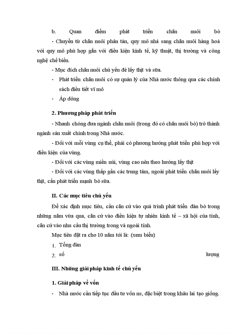 image for page Những giải pháp kinh tế chủ yếu phát triển chăn nuôi bò ở tỉnh Lạng Sơn trong thời kỳ 2001-2010