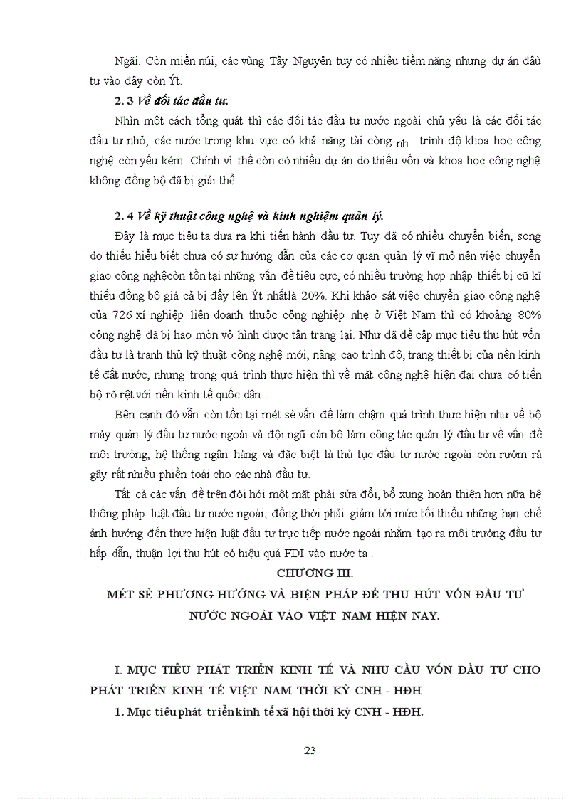image for page Một số phương hướng và biện pháp để thu hút vốn đầu tư nước ngoài vào Việt Nam hiện nay