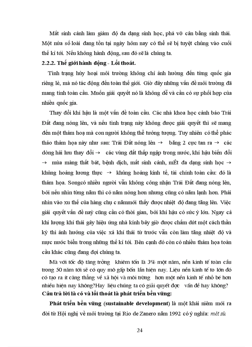 image for page Vấn đề bảo vệ môi trường hiện nay ở Việt Nam