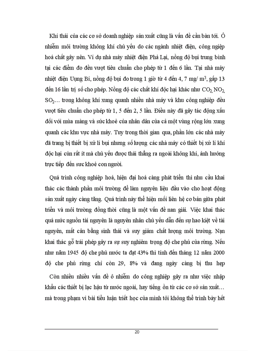 image for page Mối liên hệ giữa tăng trưởng kinh tế và bảo vệ môi trường ở Việt Nam