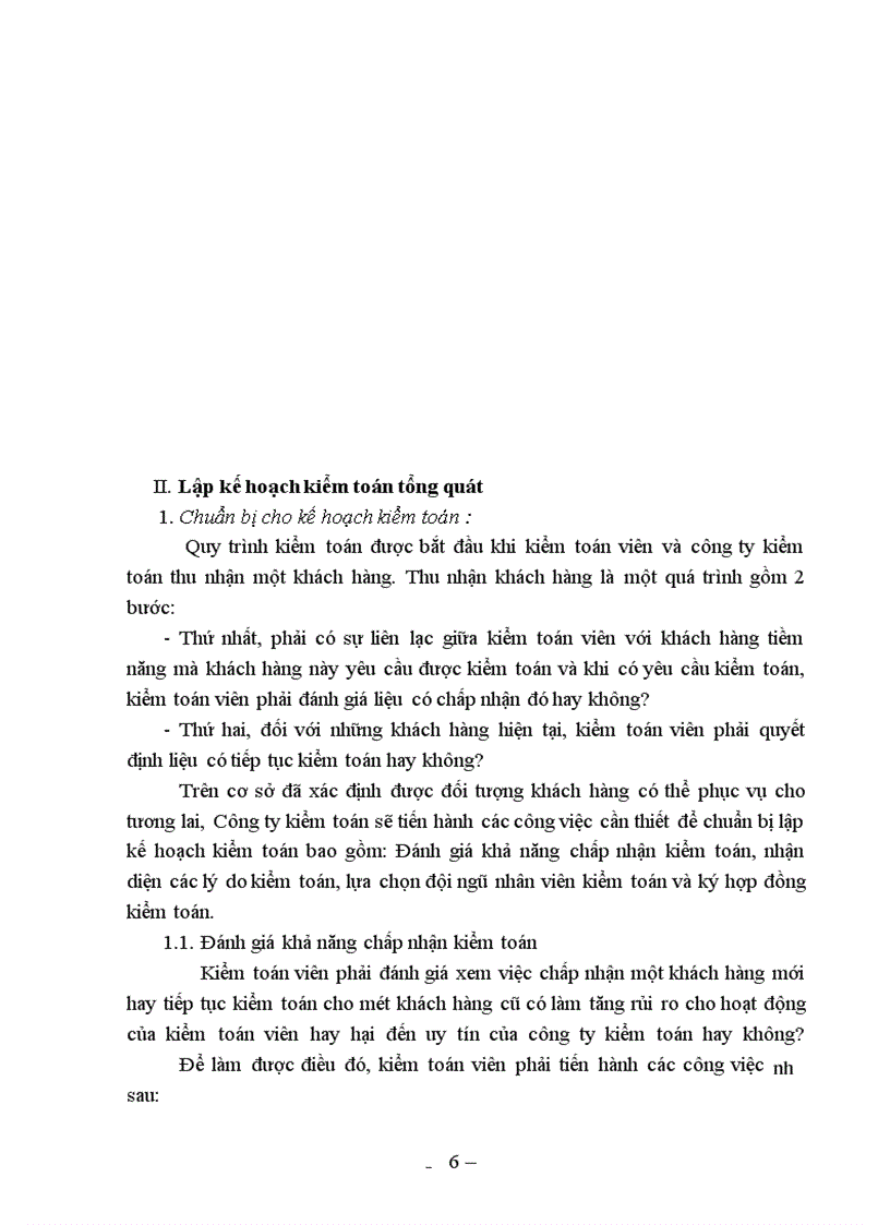 image for page Lập kế hoạch và thiết kế các phương pháp kiểm toán trong kiểm toán báo cáo tài chính ở Việt Nam