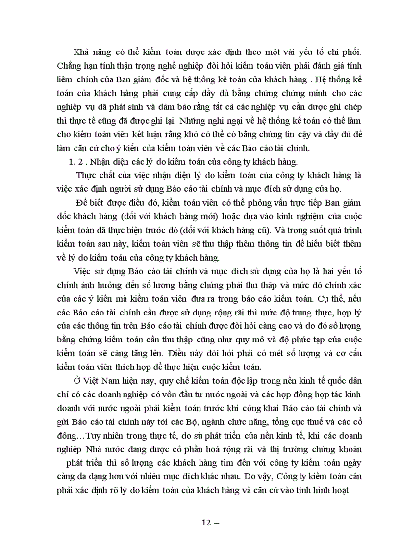 image for page Lập kế hoạch và thiết kế các phương pháp kiểm toán trong kiểm toán báo cáo tài chính ở Việt Nam