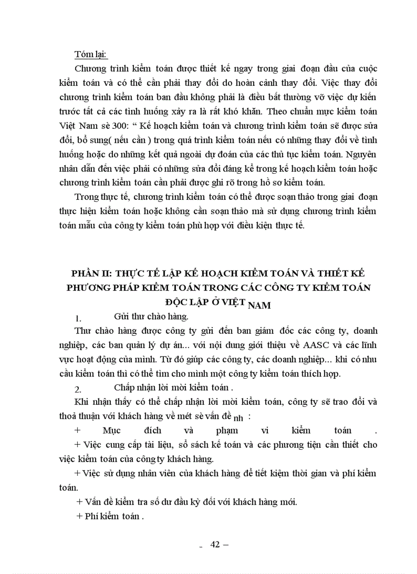 image for page Lập kế hoạch và thiết kế các phương pháp kiểm toán trong kiểm toán báo cáo tài chính ở Việt Nam