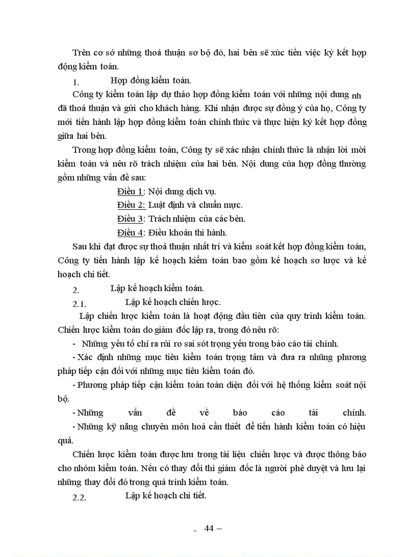 image for page Lập kế hoạch và thiết kế các phương pháp kiểm toán trong kiểm toán báo cáo tài chính ở Việt Nam