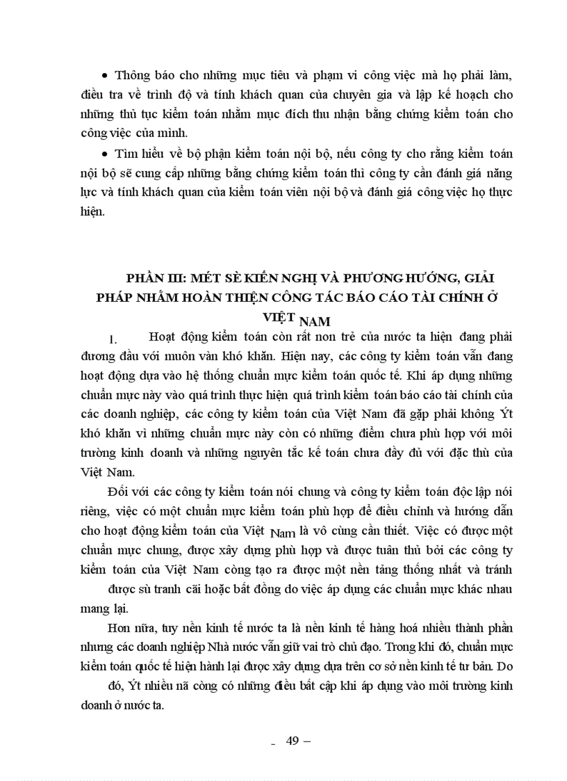 image for page Lập kế hoạch và thiết kế các phương pháp kiểm toán trong kiểm toán báo cáo tài chính ở Việt Nam