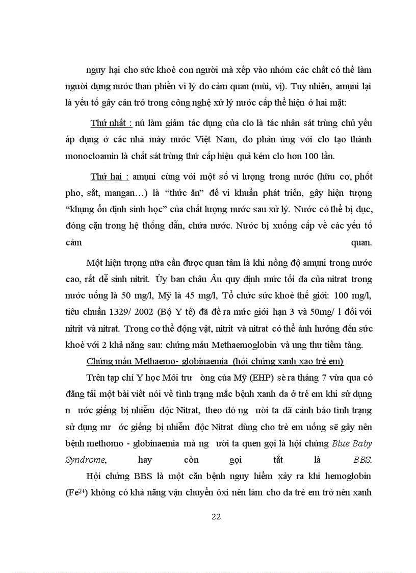 image for page Khảo sát quá trình phản nitrat hoá và nghiên cứu điều kiện xử lý nitơ trong hệ thống SBR thiếu khí