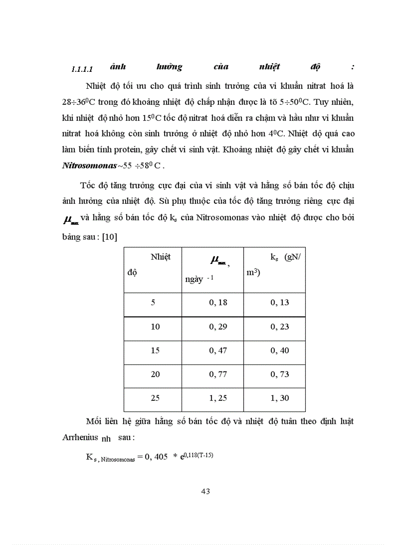 image for page Khảo sát quá trình phản nitrat hoá và nghiên cứu điều kiện xử lý nitơ trong hệ thống SBR thiếu khí