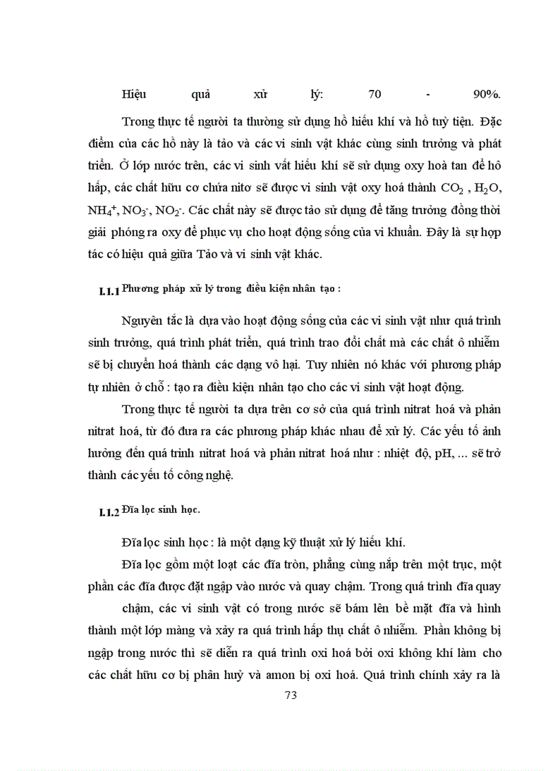 image for page Khảo sát quá trình phản nitrat hoá và nghiên cứu điều kiện xử lý nitơ trong hệ thống SBR thiếu khí