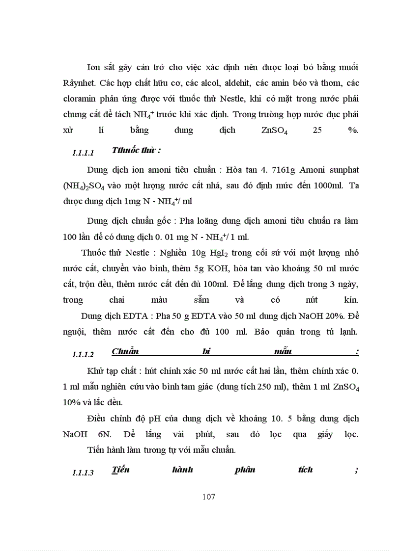 image for page Khảo sát quá trình phản nitrat hoá và nghiên cứu điều kiện xử lý nitơ trong hệ thống SBR thiếu khí