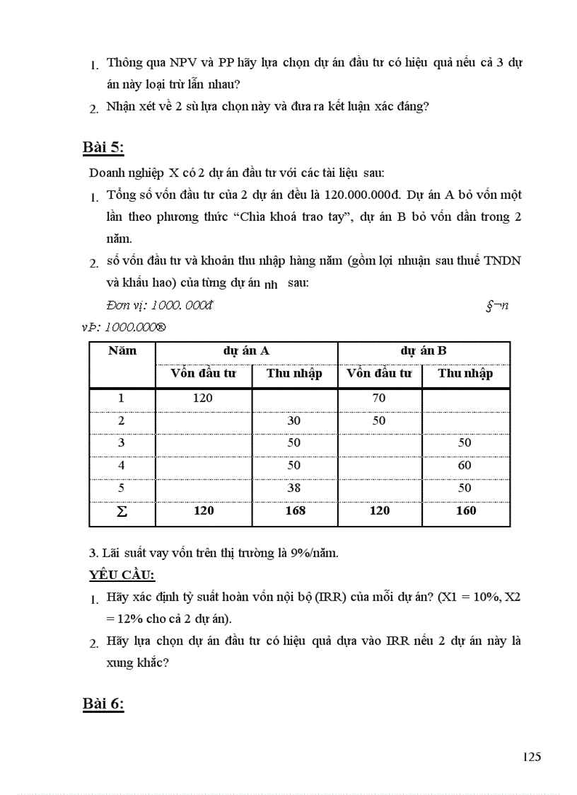 image for page Câu hỏi và bài tập : tài chính doanh nghiệp