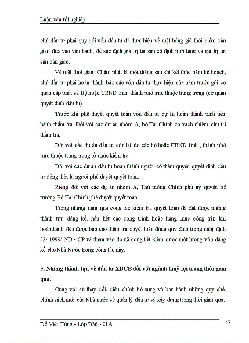image for page Đầu tư xây dựng cơ bản và cơ sở để tổ chức thực hiện quản lý chi đầu tư xây dựng cơ bản đối với ngành thuỷ lợi