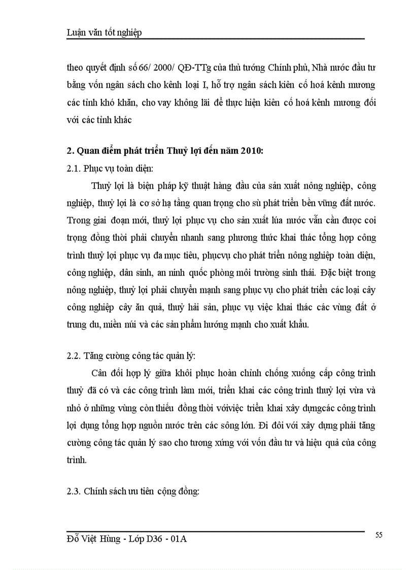 image for page Đầu tư xây dựng cơ bản và cơ sở để tổ chức thực hiện quản lý chi đầu tư xây dựng cơ bản đối với ngành thuỷ lợi