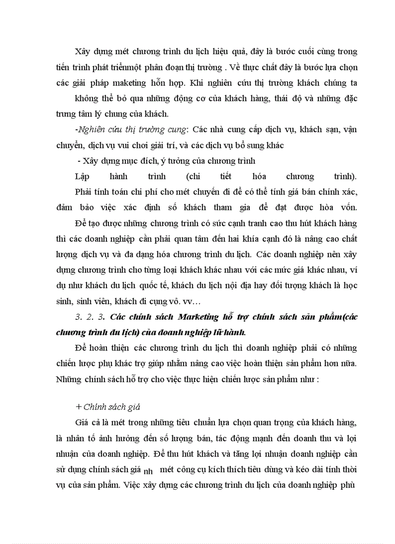 image for page Một số giải pháp phát triển nâng cao việc tổ chức xây dựng chương trình du lịch ở Huế